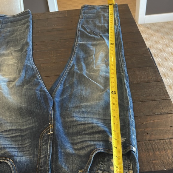 7 for all mankind boyfriend Jean size 31 worn once, whispered denim - Picture 10 of 12